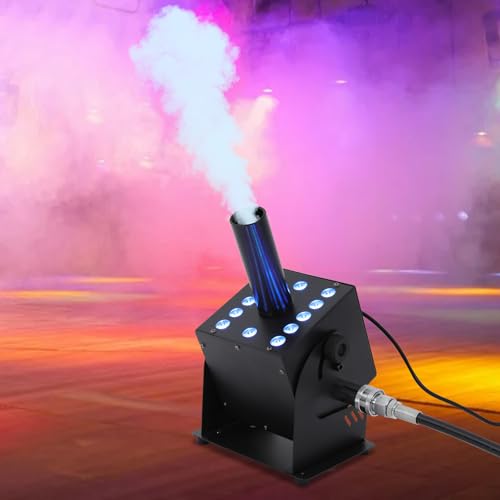 Máquina de Humo LED CO2 Jet con Manguera de 6m, Cañón CO2, Control DMX para DJ, Disco y Escenario miniatura 7