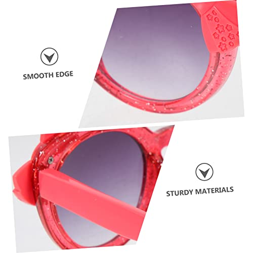 Abaodam 5 Pares De Óculos De Sol Infantis Com Arco De Tinta Para Decoração De Bebês Para Decoração A