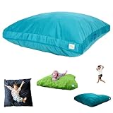 Where the Wild Kids Play, Crash Cloud, Playroom Couch Add-on, Play Couch Accessories, Sensory Crash Pad for Jumping, Relaxing & Play, Foam Filled, Washable Playroom Furniture, Oasis