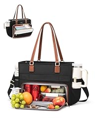 Black-beige-brown With Lunch Compartment