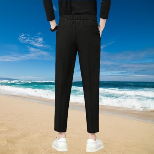 AirFlexion - Ice Silk Comfort Everyday Pants, Super Stretch Lightweight Breathable Loose, Silky-Soft Breathable Non-Deform2