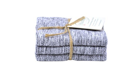 Preisvergleich Produktbild Solwang Putzlappen schwarz grau mix