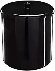 Cesto De Lixo Multiuso Lixeira Banheiro E Cozinha 6 Litros - Cores (Preto)