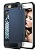 Vofolen Case for iPhone 8 Plus Case Wallet Credit Card Holder ID Slot Sliding Cover Hidden Pocket Dual Layer TPU Bumper Armor Anti-Scratch Protective Hard Shell Case for iPhone 8 Plus 7 Plus - Navy