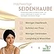 Flortree Seidenhaube zum Schlafen - Schützt Haare vor Bruch & Spliss | Behält Lockenform, spart Zeit beim Styling | Für alle Größen & Haartypen geeignet (Schwarz)