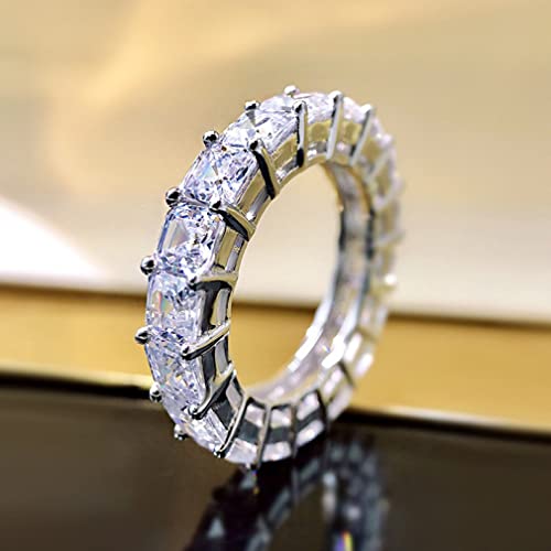 Diamant carbone alliance 925 le cadeau de mariage idéal pour femme chic