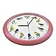 Herzberg, HG03701-WOO, Vogelgesang Holz, singende Uhr, beruhigende Melodien, vielfältige Vogelsymphonie, lehrreich für Kinder, einfache Installation, langlebiges PP-Material, Wald