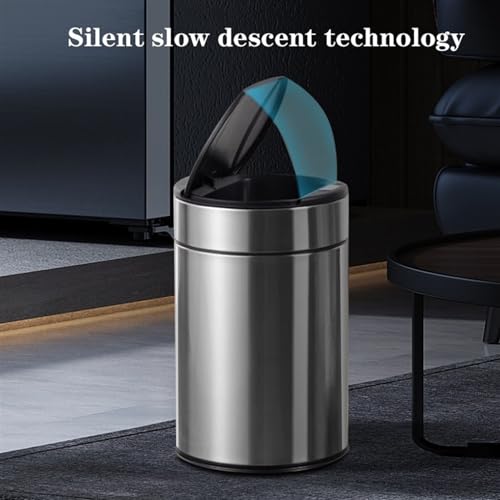 Poubelle automatique pour bureau et cuisine extérieure compacte