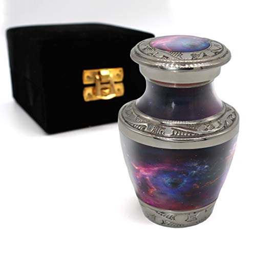 Image of Cosmic Galaxy Cremation Urns for Human Ashes Adult Female Urns for Ashes