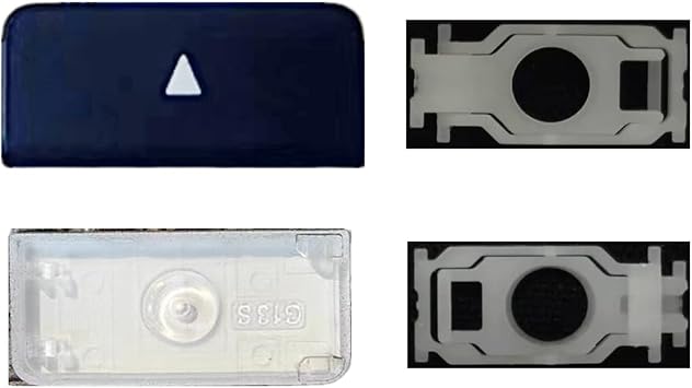 Replacement UP Down Arrow Keycap Key Scissor Clip Hinge Compatible with MacBook Pro/Air Model A2681 A2941 A2779 A2780 A2991 A2992 A2918 M2 M3 Pro/Max 2022-2023 UP Down Arrow KeycapDark Blue