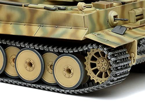 Tamiya Panzer, 32603 1:48 Sdkfz. 181 Tiger I Ostfr. Frü.Prod. - Modellino Di Modellismo, In Plastica, Fai Da Te, Hobby, Incollaggio, Kit In Plastica, Non Verniciato, Multicolore, Piccolo - 3