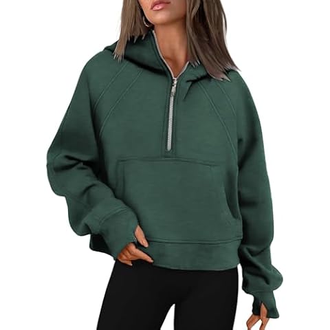 Famulily Fleece Lined Quarter Zip Hoodie Cover