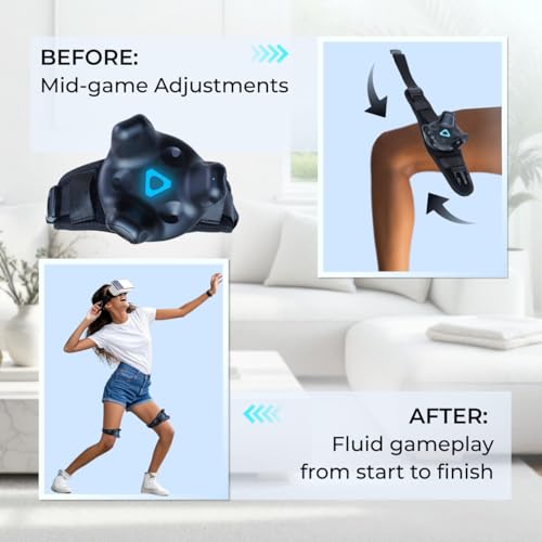 Image of Leg Straps - Vive Trackers Straps for HTC Vive 3.0, 2.0, Ultimate & Tundra