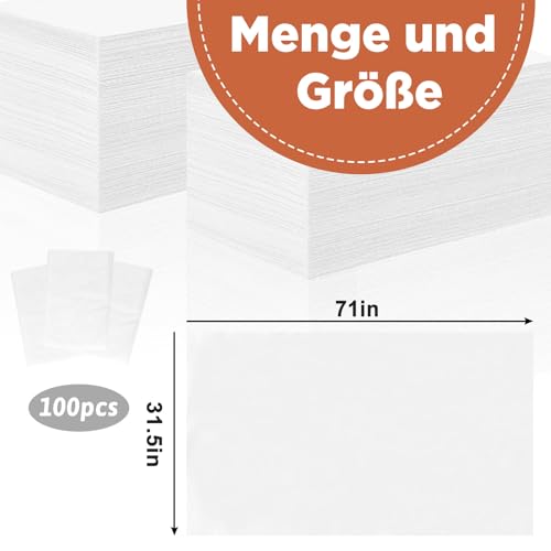 Jvnhent 100 Stück Einweg Spannlaken für Massageliegen,Abdeckung für Massagebetten, Einweg Bettlaken,Einweg Massagetisch Bettlaken für Schönheitssalon,Spa,Massage,Hotels,180 x 80 cm (Weiß)