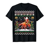 Ce pyjama de Noël amusant et mignon avec motif de crevettes de Père Noël assorti pour groupe familial, c'est une excellente idée de cadeau pour les personnes qui recherchent des t-shirts de Noël pour enfants, filles, ou un cadeau d'anniversaire ou de Noël cette année.