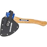 VAUGHAN Hand Camp Axe, Made in The USA, with Sheath, Hickory Handle, VN33224