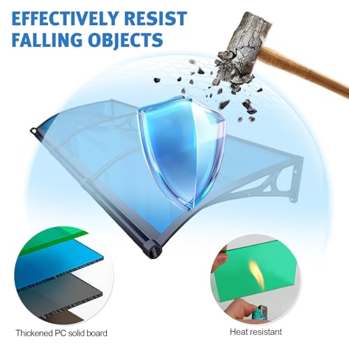 Windowawningdoorcanopyawningfordoorentrancepolycarbonatecoverawningsfordoorsuvrainsnowprotectiondoorawningsexteriorforporchpatiodeck Urban Country Home Decor Window awning door canopy awning for door entrance polycarbonate cover awnings for doors uvrainsnow protection door awnings exterior for porchpatiodeck urban country home decor