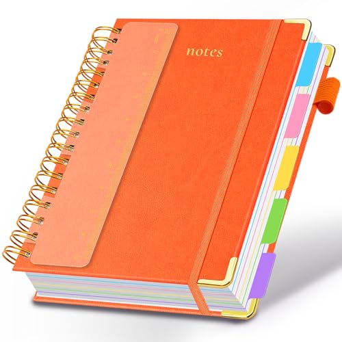 Hardcover Spiral Notebook 8.5