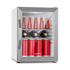 Klarstein Beersafe Crystal White Getränkekühlschrank