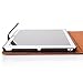 iPad Air Leather Case & Folio, Sleeve & Cover, Quality Bag to Protect Your Tablet in Business or Home, Includes Free Polishing Cloth, Backed by a 2-Year Warranty - Light Brown