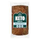 ROBERT ANDREW Keto Seeded Bread - 1.4g Carbs, 4.9g Protein, Sliced High Protein Bloomer, Low Calorie Keto Loaf, No Sugar, Ketogenic Diet, Diabetic Food, 51 Calories | 300g