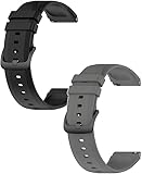 Confezione da 2 cinturini in silicone compatibili con Xiaomi Watch S4 per donne e uomini, cinturino di ricambio regolabile per orologio sportivo Xiaomi Watch S4, Misura unica, Silicone, Cinturino in