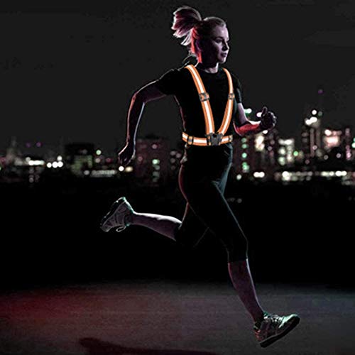 Bretelle Catarifrangenti Arancioni Multiuso ad