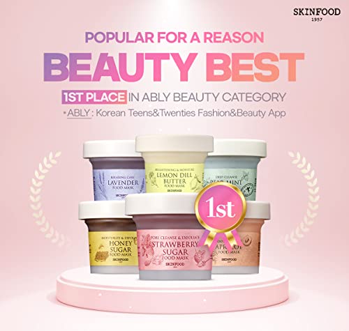 Skin Food Since 1957 HONEY SUGAR 120G - Facial Pore Cleanser, Nourishing & Firming Skin Exfoliator - Wash Off Face Masks W/Melting Sugar thumb #1