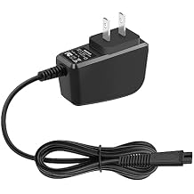 5V 1A Charger for Andis Shavers TS-1 TS-2 17150 17165, 5V 1A Adapter for Andis Foil Shaver Power Cord Compatible for Electric Shaver 5FT/1.5M Black