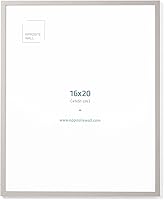 Vista 109 de Opposite Wall - Portarretratos de madera de roble macizo oscuro de 16 x 20 pulgadas - Ligero, versátil e inastillable - Póster o marco de fotos