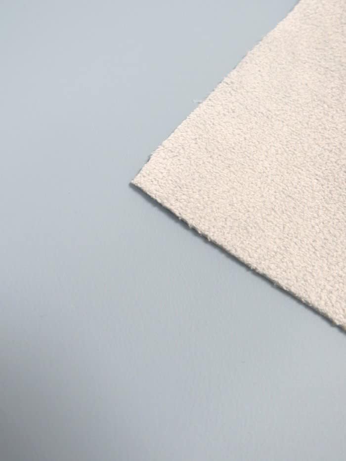 DuroLast™ Solid Vegan Soft Silicone Vinyl Fabric by The Yard DIY Upholstery Accessories Decor (White)