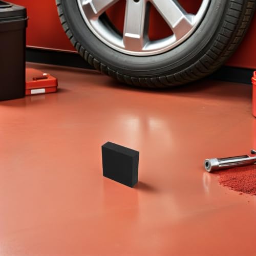 Almohadilla de goma resistente para elevador de coche con grosor de 2 pulgadas 6