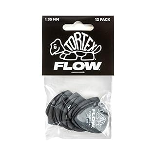Dunlop 558P135 Médiators Tortex Flow Standard 1,35mm sachet de 12 - Les Beatles, Paul McCartney, John Lennon, RIngo Starr, George Harrison Dunlop 558P135 Médiators Tortex Flow Standard 1,35mm sachet de 12 – Image 4