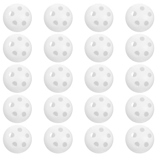 cobee 20 Stück Rasselkugeln zum Einnähen, Weiße Rasselkugeln Einsätze...