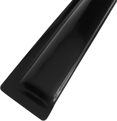 Miniatura 6 de EVPROXP - Visera de ventana compatible con CRV 2002-2006, deflector de ventilación de ventana lateral, teñido ahumado oscuro, estilo cinta JDM, 02