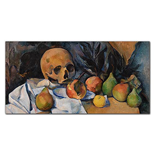 Impression sur verre acrylique 100x50cm design Nature Morte Os pour un salon contemporain