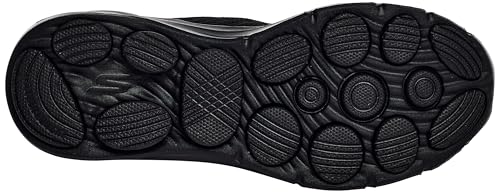 Skechers Women's Go Walk 8 Britt Sneaker, Black/Black, 7