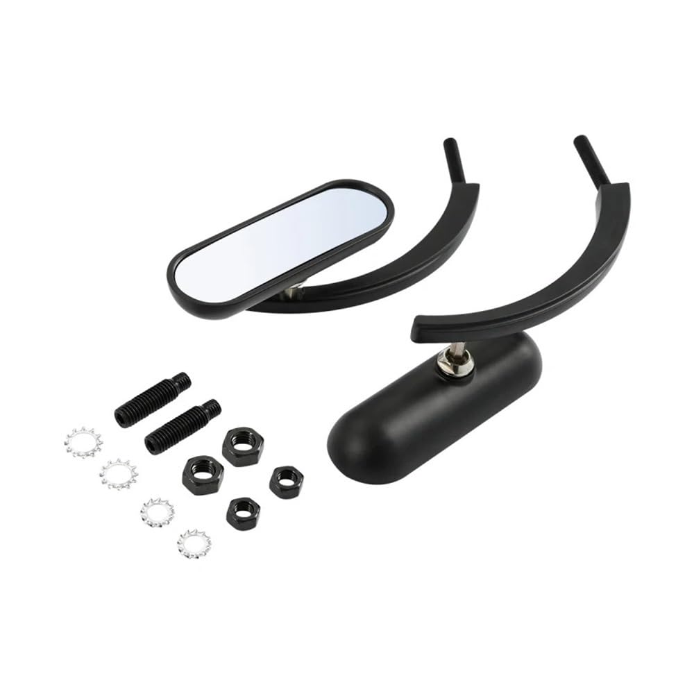 Specchietto retrovisore for Moto da 8 mm e 10 mm, Adatto for Harley Road Electra Glide Road Glide Dyna Sportster