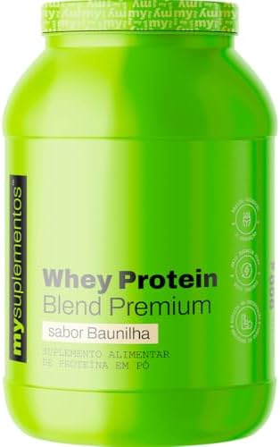 Whey Protein Blend Premium Baunilha 900g - My Suplementos