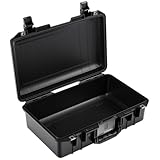 PELI 1485Air Leichter Transportkoffer für Professionelle Foto- & Videoausrüstung, Wasser- und Staubdicht, 18L Volumen, Ohne Schaumstoffeinlage, Farbe: Gelb