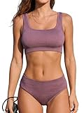 CUPSHE Conjunto de bikini para mujer, Large