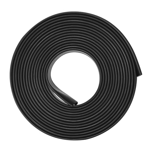 Image of DMiotech Heat Shrink Tube Electrical Insulation Tube 4:1 Cable Wire Tubing Sleeving Wrap Black 1inch Diameter 12ft Long