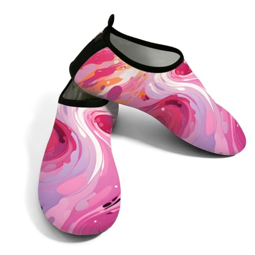 Zapatos acuáticos de secado rápido sin cordones para surf y natación