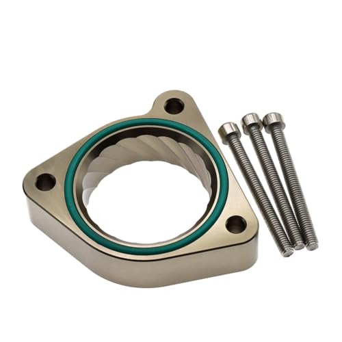 Cuerpo del acelerador espaciador de aluminio 63mm que mejora el flujo de aire