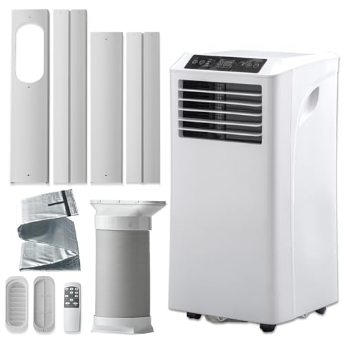 タンスのゲン スポットクーラー 家庭用【猛暑対応モデル】超パワフル2.9kW 除湿機能【窓パネル×4 テラス窓にも対応！】6-12畳 38L/日 ポータブルクーラー 冷風機 スポットエアコン 79800001(119672)の商品画像（Amazon）