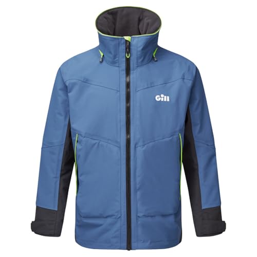 Image of Gill OS3 Mens Coastal Sailing Jacket - Waterproof & Stain Repellent