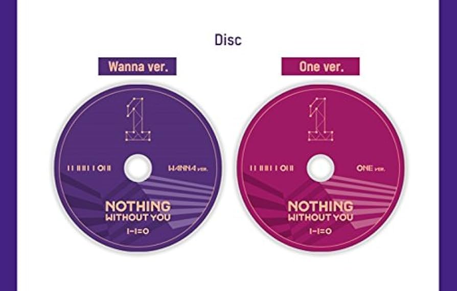 WANNAONE ~NOTHING WITHOUT YOU~ （CD） WANNA ONE 1st Repackage Album - NOTHING WITHOUT YOU CD +