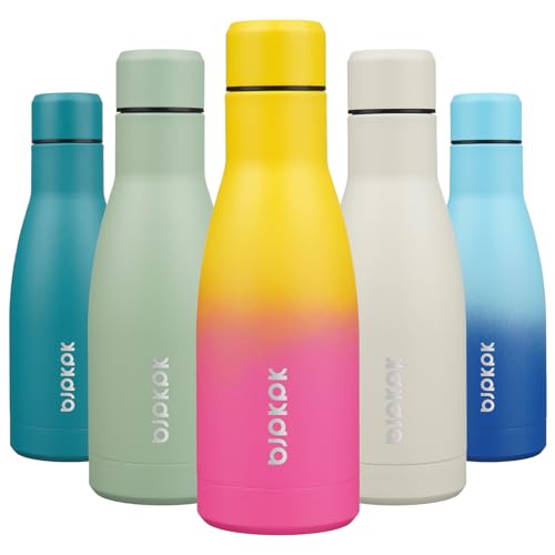 Image of BJPKPK 12 oz Small Mini Water Bottle, Insulated Stainless Steel Flask