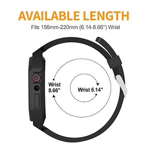 Bracelet Apple Watch silicone antichoc pour éviter les rayures - 5
