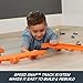 Hot Wheels Toy Car Track Set, Deluxe Building Box with Motorized Booster, 1:64 Scale Vehicle, Speed Snap Track, Boosted Jump Speedway